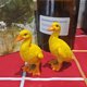 thumbnail image 2 of Adorno de jardín estatuilla de pato amarillo figuritas de hadas en miniatura vívidas resina DIY decoración del hogar regalo-Juego de 2 TUNC Sencillez, 2 of 5