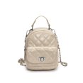 thumbnail image 1 of Mini mochila de moda retro de nicho para mujer, nueva mochila informal con cadena de diamantes 2025, 1 of 4