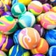thumbnail image 2 of EeaseMX 25 pelotas elásticas de goma de 32 mm para saltar, juguete para niños y bebés (colores variados), 2 of 7