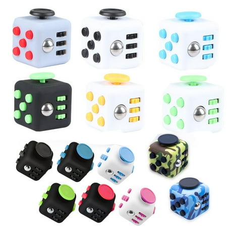 - Fidget Mano Spinner Giocattolo Cube 3D Anti-stress ADHD Adulto Bambino EDC Gifts