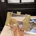 thumbnail image 3 of Bolso de hombro de diseñador con diamantes de imitación, bolsos de noche para mujer, minicaja de acrílico transparente, bolsos de lujo para mujer, bolsos de playa de verano, 3 of 4