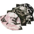 thumbnail image 4 of CoCopeaunts Camo Bucket Hat for Men Winter Winter Warm Sunshade Windproof Cap Foldable Wear-Resistant Thick Lambs Wool Basin Hat, 4 of 8