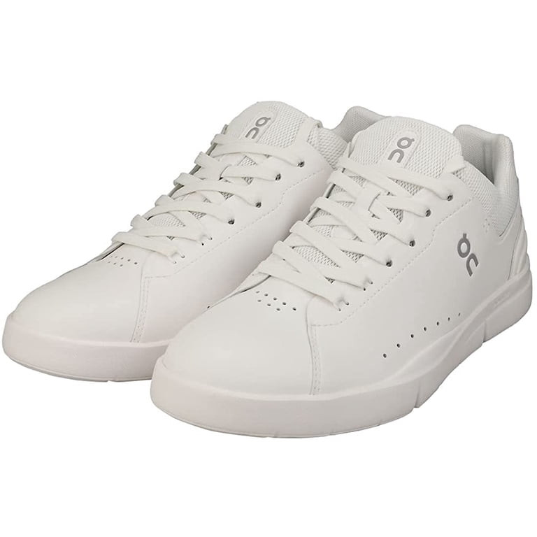 ON Mens The Roger Advantage Sneakers 11.5 All White - Walmart.com