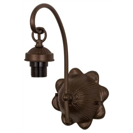 

6 in. Wall Sconce Hardware in Mahogany Bronze Finish