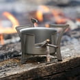 thumbnail image 3 of Horno al aire libre Estufa de Alcohol de titanio LIXADA, miniestufa de Alcohol ultraligera de bolsil Lixada Horno al aire libre, 3 of 7