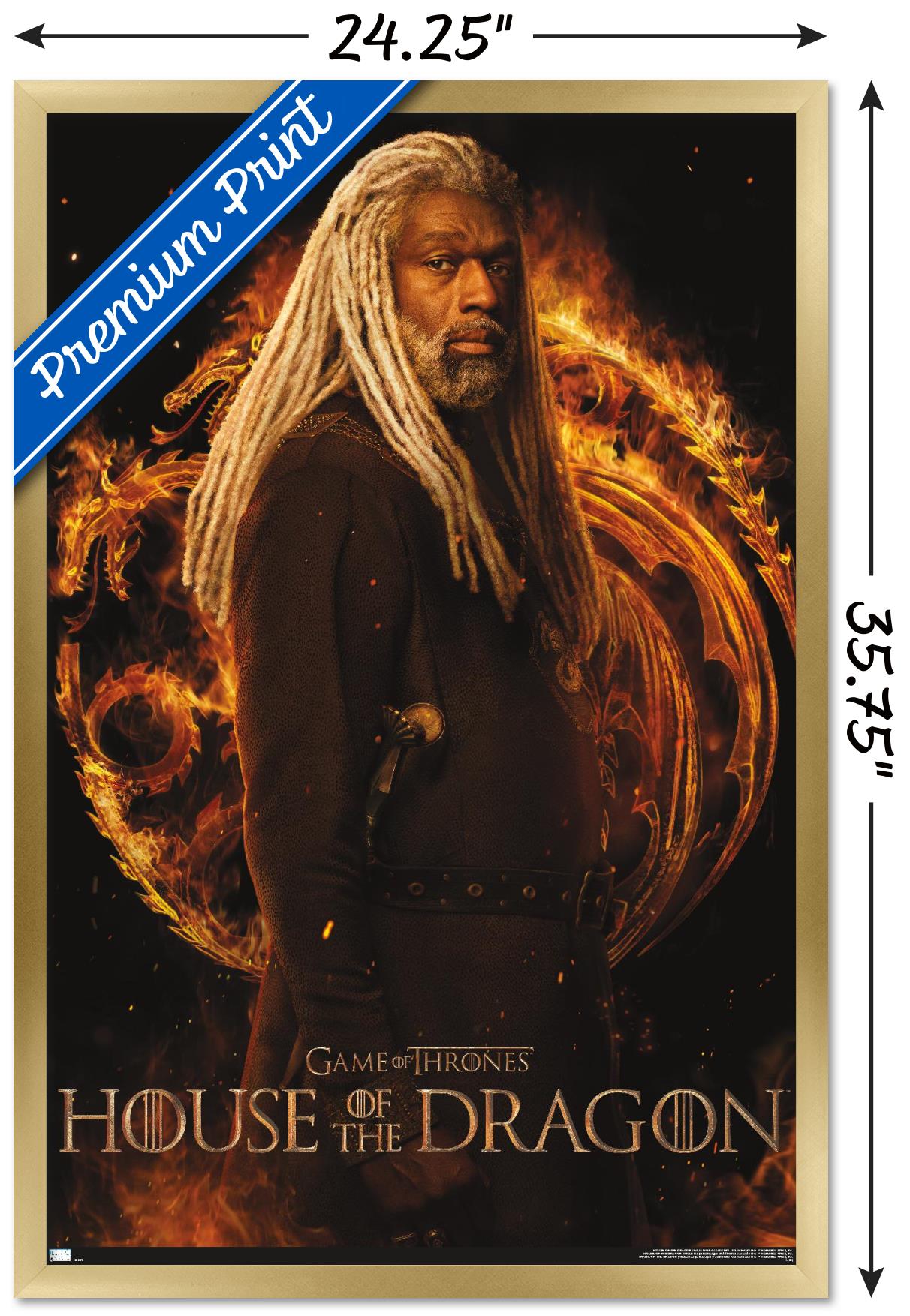 House of the Dragon - Corlys One Sheet Wall Poster, 22.375" x 34" Framed