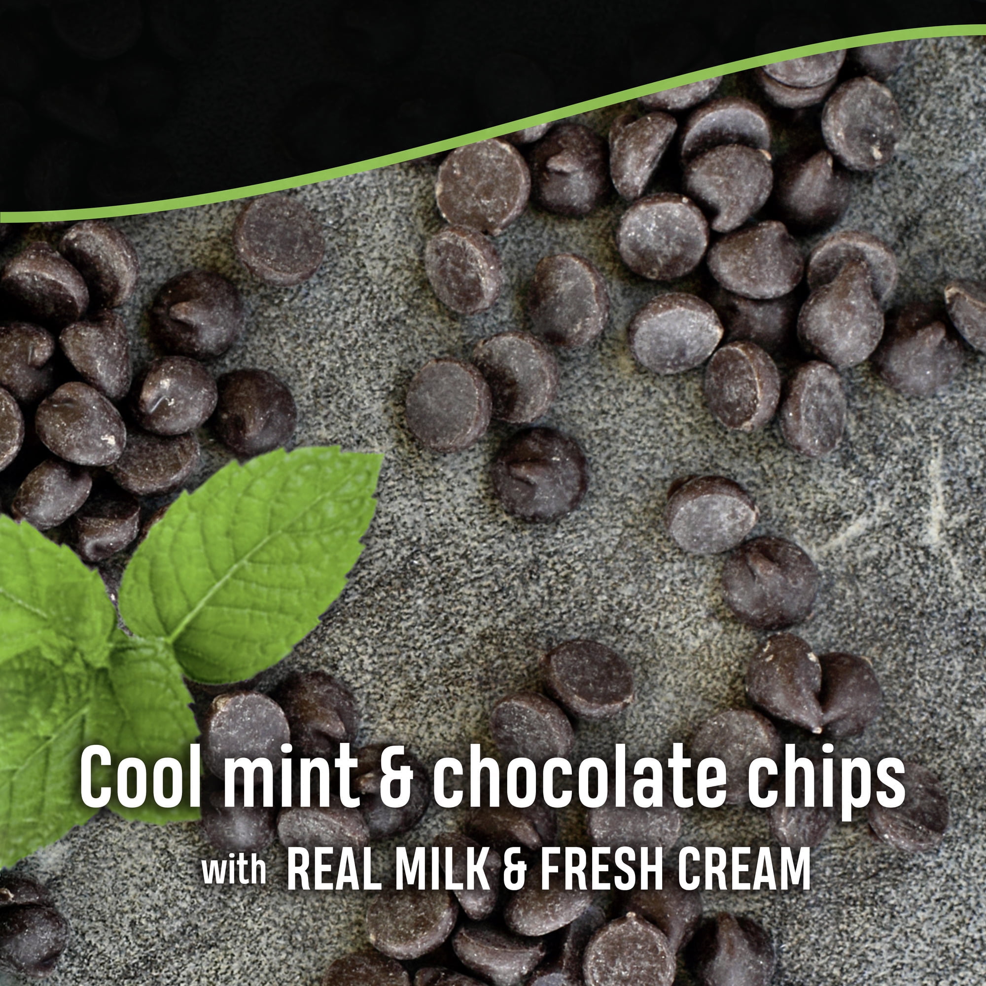 Breyers Mint Chocolate Chip Ice Cream Gluten-Free Kosher Dairy Milk, 1.5 Quart