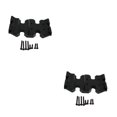 thumbnail image 1 of VONKY Easy To Install Aluminum Alloy Gear Box Mount Holder For ECX 1/12 Rc RGT 136100 black 2Set, 1 of 6
