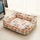 thumbnail image 1 of Bed for Dog Cat Pet Square Lattice Kennel Medium Small Dog Sofa Bed Cushion Pet Calming Dog Bed House Pet Supplies Accessories ShopWise Round, 1 of 8
