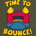 thumbnail image 3 of CafePress - Time To Bounce T Shirt - Men's Classic Graphic Cotton T-Shirt, 3 of 4
