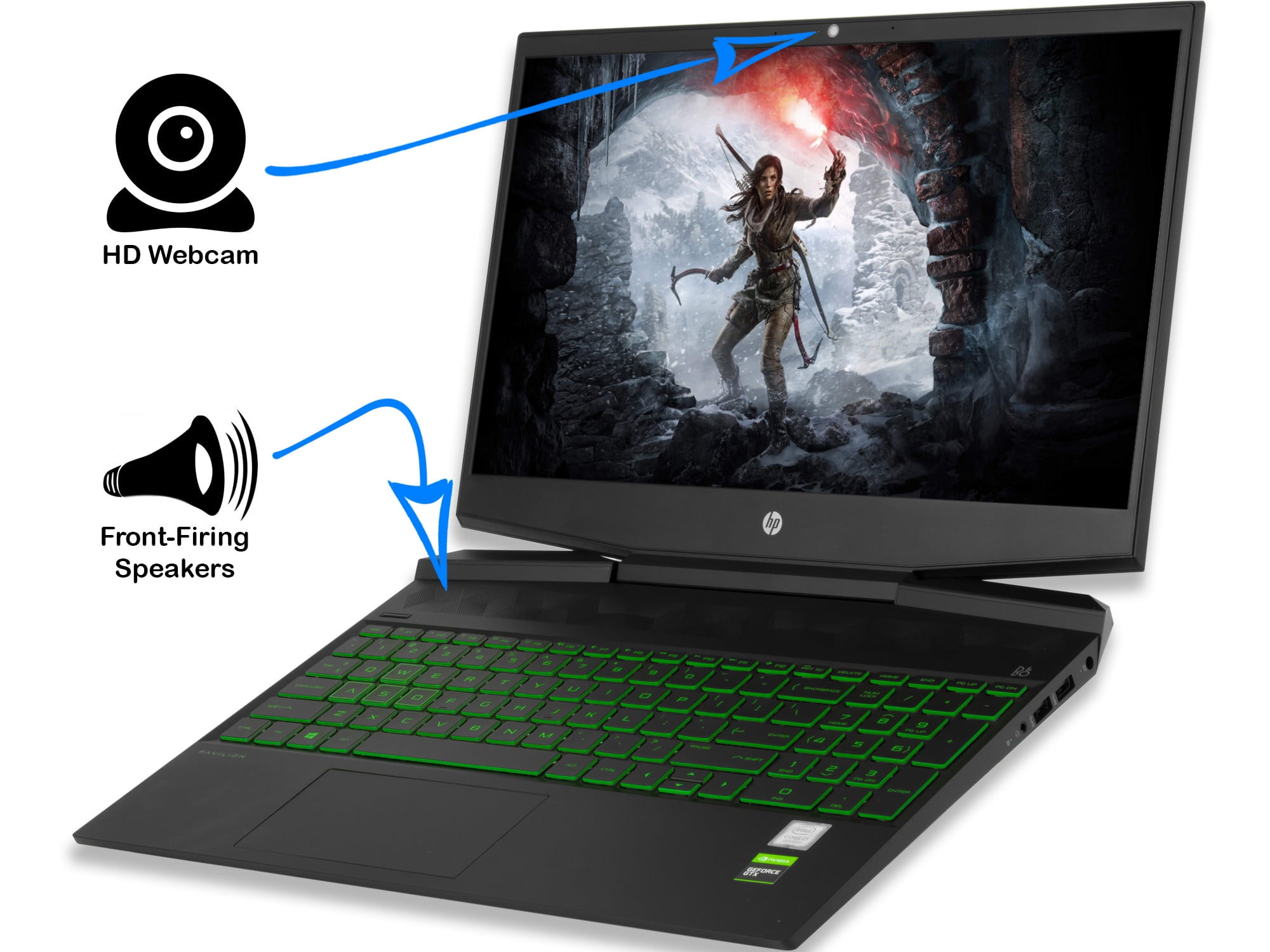 HP Pavilion 15 Gaming Notebook, 15.6