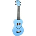 thumbnail image 2 of Mahalo U Smile Soprano Ukulele Light Blue, 2 of 2