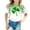 Green-C, variant on T-Shirts for Toddler Kids Boys Girls St Patricks Day Themed T Shirt Heart Print Crew Neck Irish Shamrock Shirt Comfortable Casual Top Shirts for Girls 10-12 Girls Tops Size 14-16