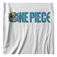 thumbnail image 3 of Playera One Piece para Hombre, Cuello Redondo Manga Corta Blanco Talla M, 3 of 4