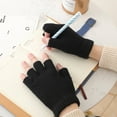 thumbnail image 2 of TELOLY Winter Gloves,Waterproof Gloves Gloves for Cold Weather,Thermal Insulation Flexible Cuffs Work Gloves,Red, 2 of 2