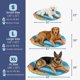 thumbnail image 5 of Cama para perros rubyloo 76x56 cm Plegable y Compacta Gris, 5 of 7