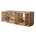 thumbnail image 3 of Wyndham Collection WCF282880DLSCXSXXMXX Maroni 80" Double Free Standing Vanity Cabinet, 3 of 3