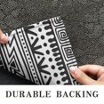 thumbnail image 6 of Black Geometric Striped Pattern Door Rugs,Washable Non Slip Door Mats Indoor,Decorative Door Mats,Entry Mat Indoor for Entrance,Bedroom,Kitchen,Bathroom,16"x24", 6 of 6
