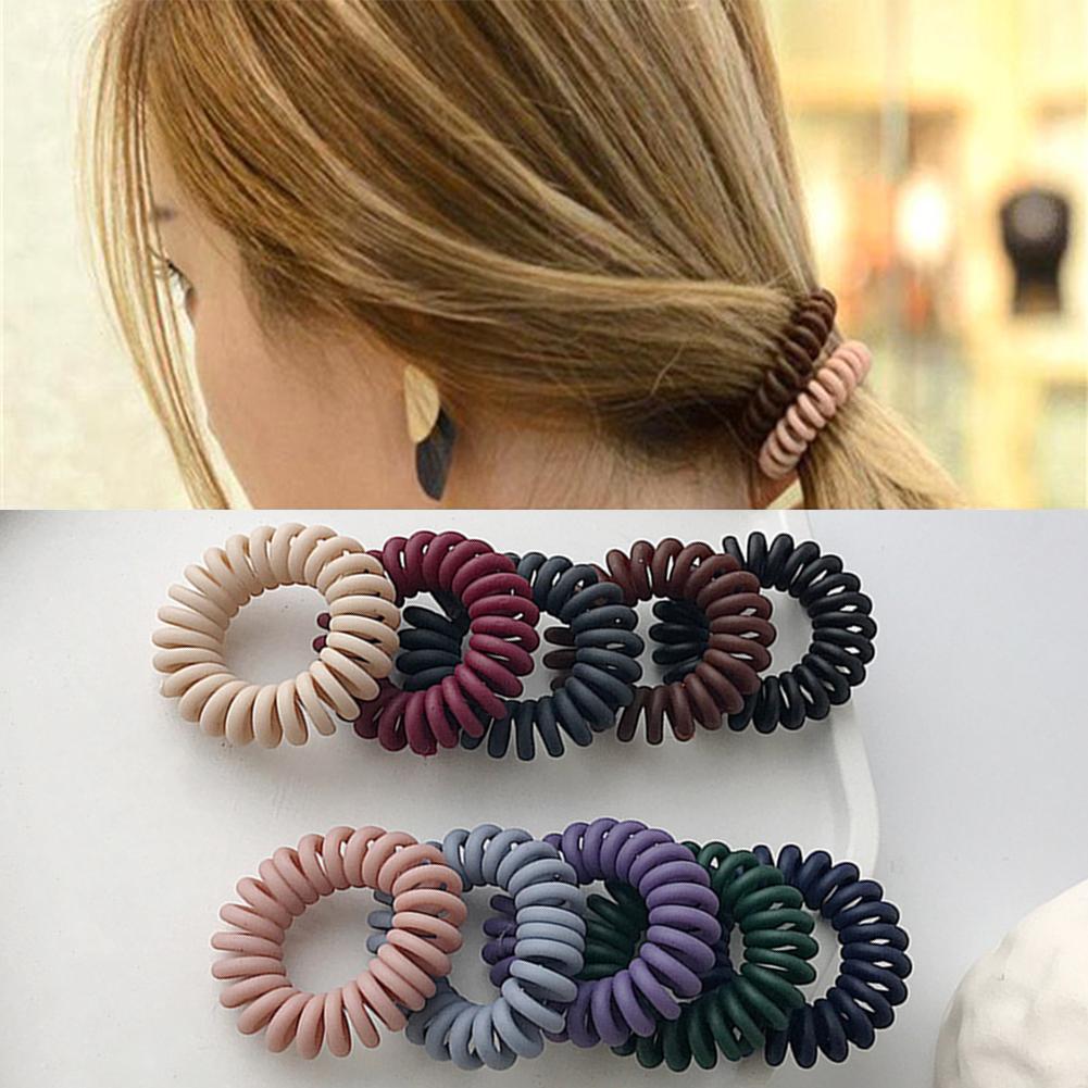 Women Girl Small Elastic Rubber Hair Band Rope Tie Hair Ponytail Holder
