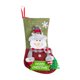 thumbnail image 1 of Sunloudy Medias navideñas Muñeco de nieve Ciervos de dibujos animados Adorno para árbol de Navidad Bolsa de regalo Decoración para fiestas Sunloudy Moda, 1 of 6