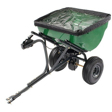 Precision 100-Pound Tow-Behind Broadcast Spreader (Best Manure Spreader For Small Farm)