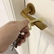 thumbnail image 4 of 1 Pieza Nueva Puerta Abridor Botón Pomo Manija Llave - Dorado, 4 of 9