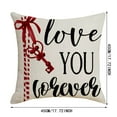 valentines day pillow case 14x14