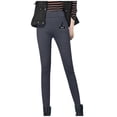 thumbnail image 7 of Leggings for Women Thick Fleece Lined Leggings Women Winter Sport High Waist Leg Pants Printing Running Pant Casusl Lamb Velvet Tights Ropa De Invierno Para Mujer, 7 of 7