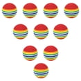 thumbnail image 2 of Bolas de golf de Esponja elástica suave de espuma Iris 10 piezas para entrenamiento de swing Sunnimix, 2 of 8