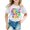 V14-White, variant on WhouRiu Girls Back To School T Shirts Short Sleeve Crew Neck Cartoon Graphic Tees Kids Comfortable Cute Casual Tshirt,4-5 Years