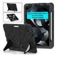 thumbnail image 2 of for iPad Air 10.9 (2022/2020) 5th/4th Case with Bulit-in Kickstand, Screen Protector & Stylus Pen, Soft Silicone & Hard PC 2in1 Hybrid Rugged Spider Armor Protective Cover Kids Man, 2 of 9