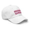 thumbnail image 2 of Drama Queen Hat, Dad Hat, Embroidered Hat, Saying for Women, Sassy, Girlfriend Gift, Gift for Her, I Am The Drama, Girlfriend Gift (White), 2 of 3