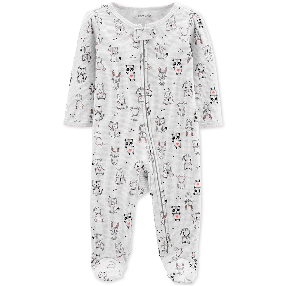 carters waffle pajamas