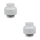 thumbnail image 3 of Riwesomey Conector de unión de tubería de PVC para Hotel en casa, riego de jardín, interfaz roscada, manguera de agua, conectores rectos Type3 NO3, 3 of 6
