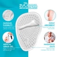 thumbnail image 3 of ZUCNANA Almohadillas de gel para la planta del pie, 2 pares, antideslizantes, 3 of 6