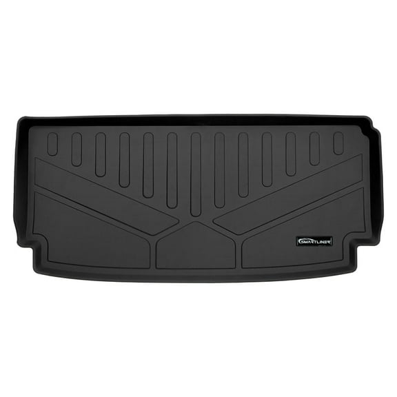 SMARTLINER All Weather Custom Fit Cargo Trunk Liner Mat Behind 3rd Row Seat Black Compatible With 2022-2023 Acura MDX