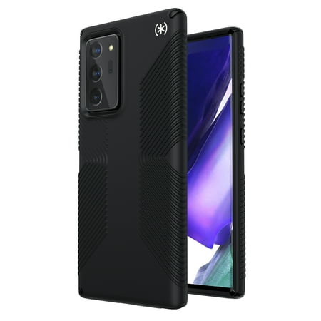 Speck - Presidio2 Grip Case for Samsung Note 20 Ultra - Black/Black/White