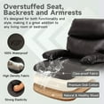 thumbnail image 4 of Power Lift Recliner Chair, Recliners with Side Pocket for Living Room Home Theater, Single Electric Sofa with Remote Control for Elderly and Adults, Ergonomic Lounge Recliner Chair, Brown, 4 of 7