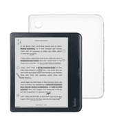 Kobo Libra Colour Black eReader with Case Bundle (Clear Case, Case Only)