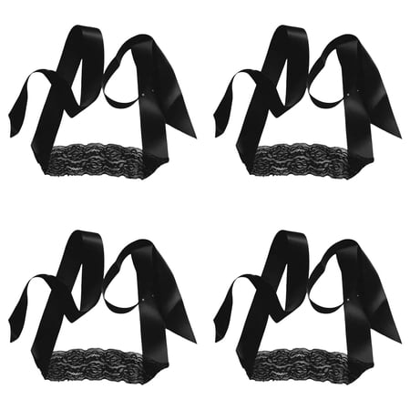 6/4/2 PCS Lace Sleep Mask for Women Adjustable & Breathable Soft Eye Shade Light-Blocking Blindfold for Travel Nap Yoga Spa Meditation Office Break Gift for Girlfriend Wife