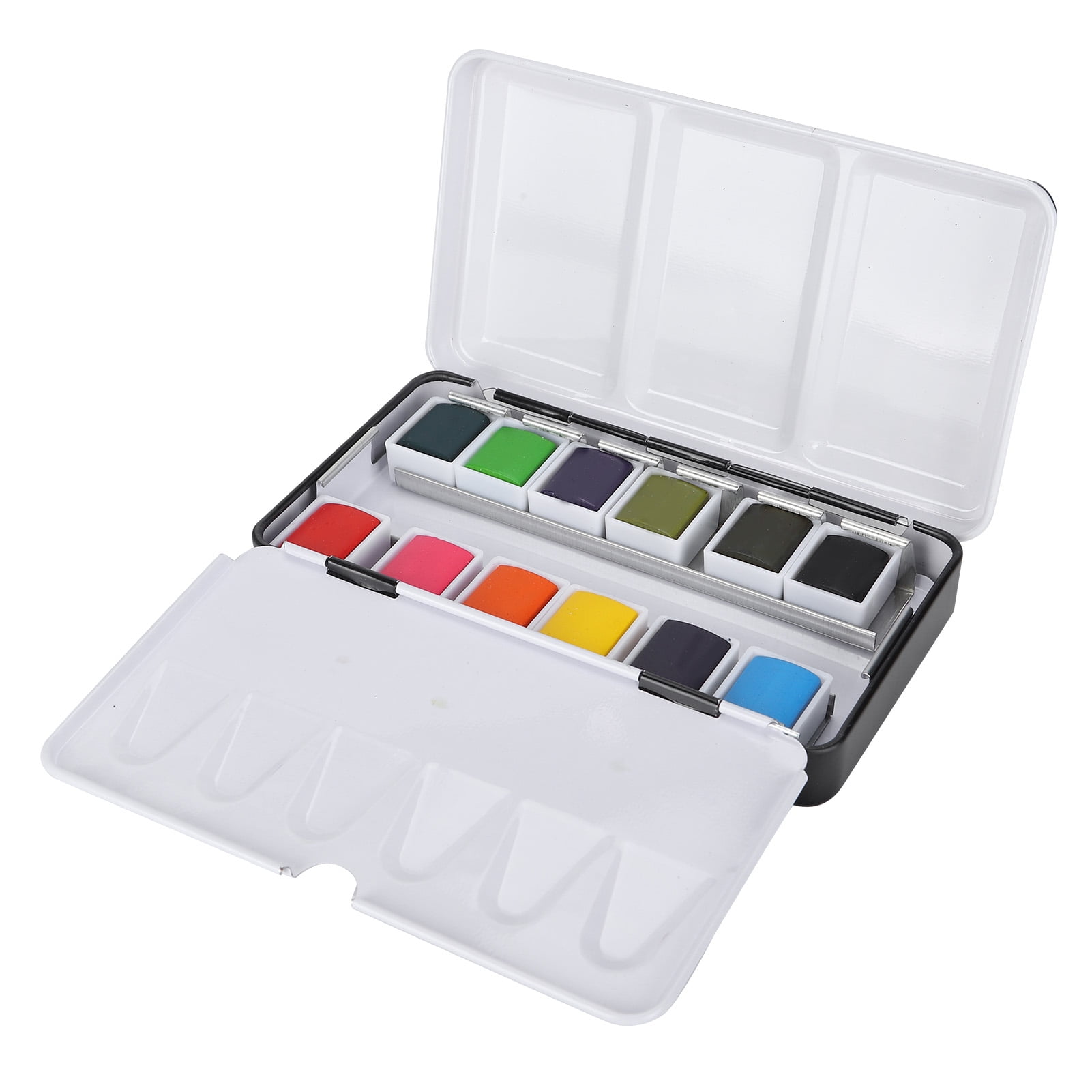 Watercolor Travel Set Hand Painted Tourist Objects Set Including