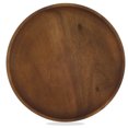 thumbnail image 2 of Round Wood Plates 10inch/8inch Acacia Wood Dinner Plates Lightweight Serving Dishes Unbreakable Charger Plates Multipurpose Wood Serving Plates for Snack Dessert Housewarming Christmas Gift, 2 of 6
