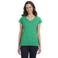thumbnail image 1 of Ladies' SoftStyle® Fitted V-Neck T-Shirt, 1 of 3