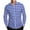 Blue2, variant on Shirts for Men Button down Collared Dress Shirt Long Sleeve Plaid Business Work Casual Tops