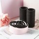 thumbnail image 4 of Seamless Design Hair Ties, Elastic Band Set For Medium To Thick Hair, No Damage Hair Soft Cotton, All-Age Accessory Versatile Style Elastic Band, 4 of 5