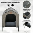 thumbnail image 6 of TRIXIE 2-in-1 Elevated Portable Dog House or Dog Cot & Tent for Medium-Large Dogs, 6 of 9