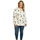 thumbnail image 4 of Sudadera Disney con forro polar Mickey Mouse, talla grande, para mujer, 4 of 5