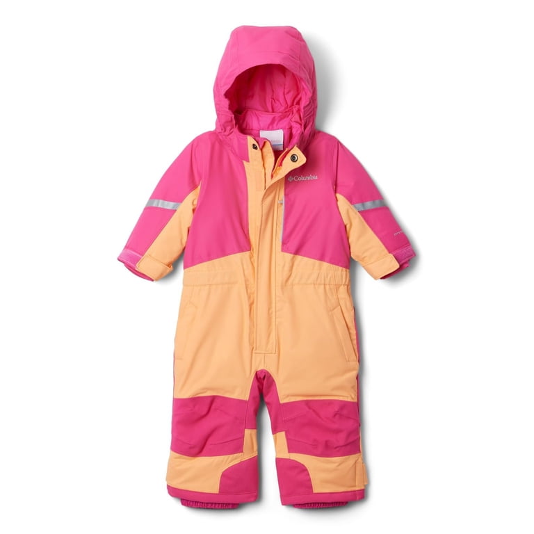 Columbia Unisex-Baby Buga II Snow Suit Pink Orange 6/12 New