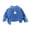 Blue, variant on Asxite Girls Print Tops Crew Neck Long Sleeve Soft Fleece Lined Thick Cotton Fall Winter Tee