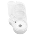 thumbnail image 4 of Puppy Double Food Bowls, Cervical Spine Protection Slip Resistance 3 In 1 Water Feeder Bowls Multipurpose Safe Splash Proof With 500ml Water Bottle For Cats White, 4 of 8